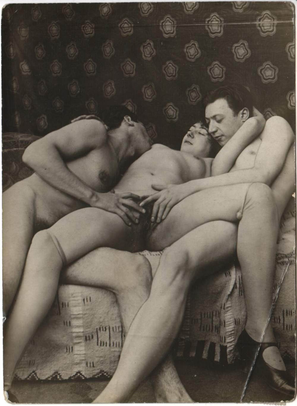 Femme rétro pornographique