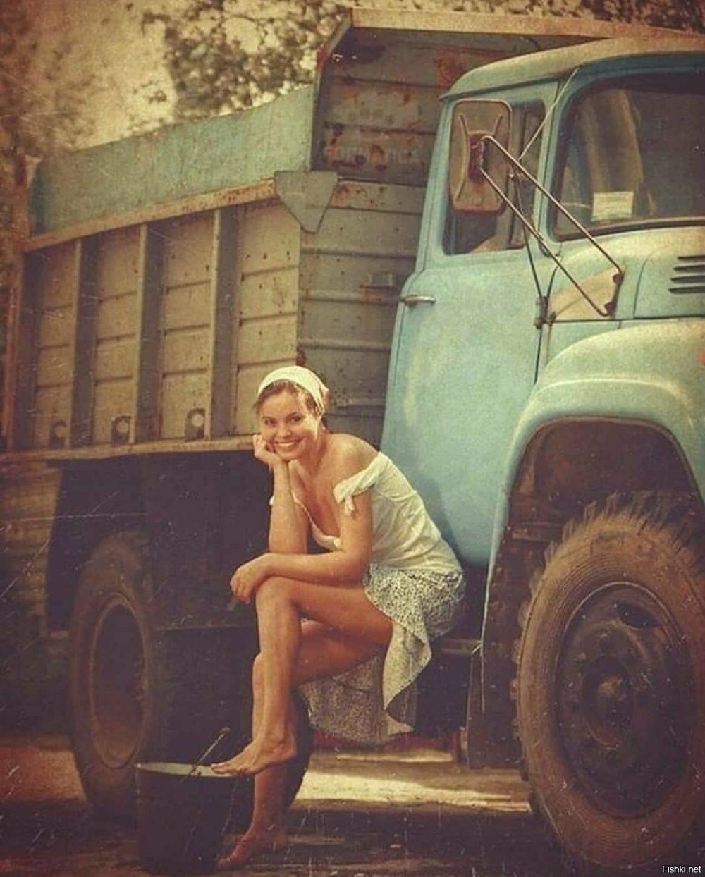 Fille soviétique, auteur David Dubnitskiy