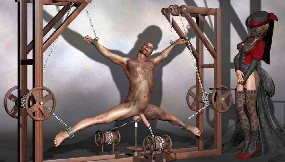 Guillotine pour les organes génitaux