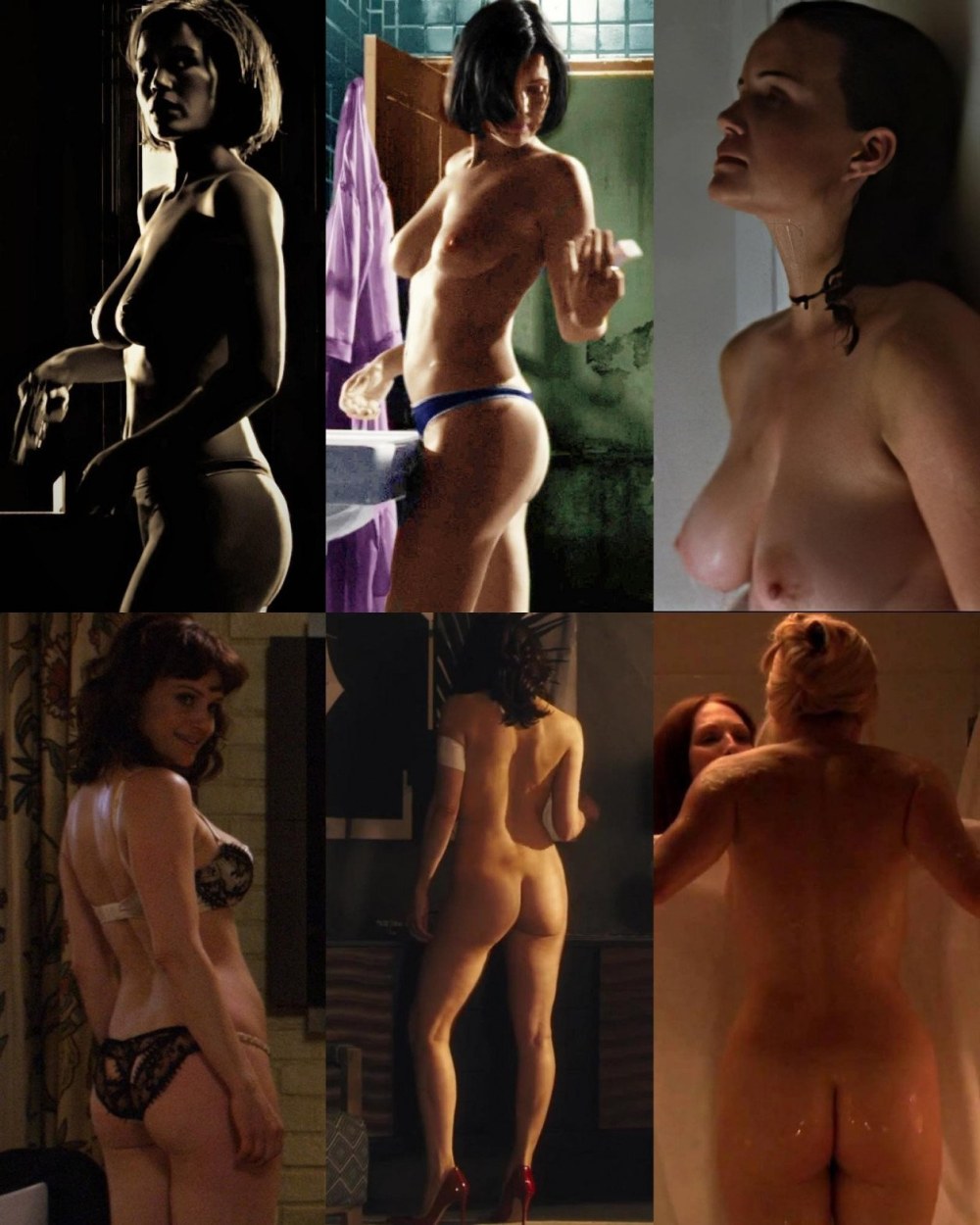 Naked Karl Gugino / Carla Gugino