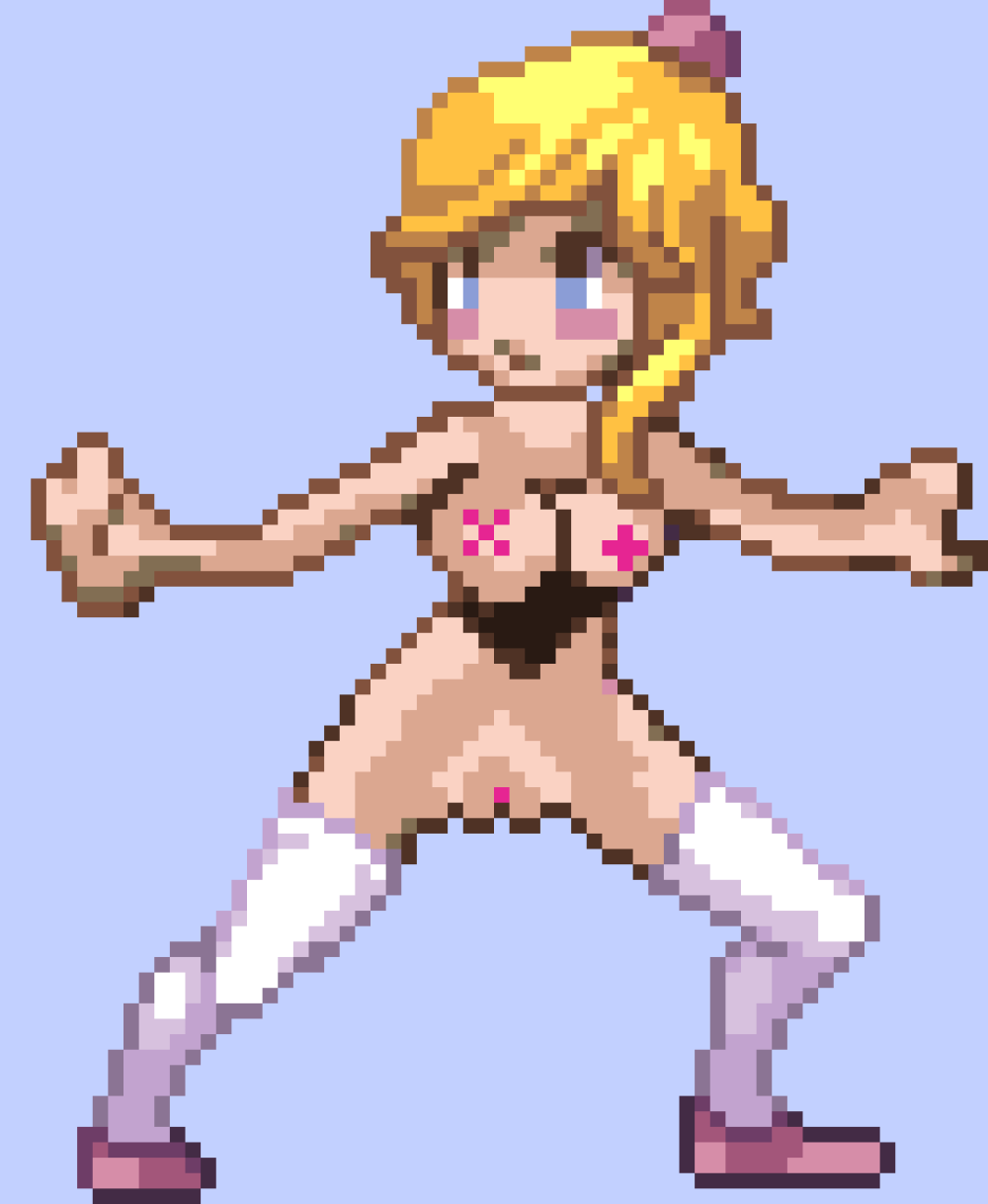 Art des pixels érotiques