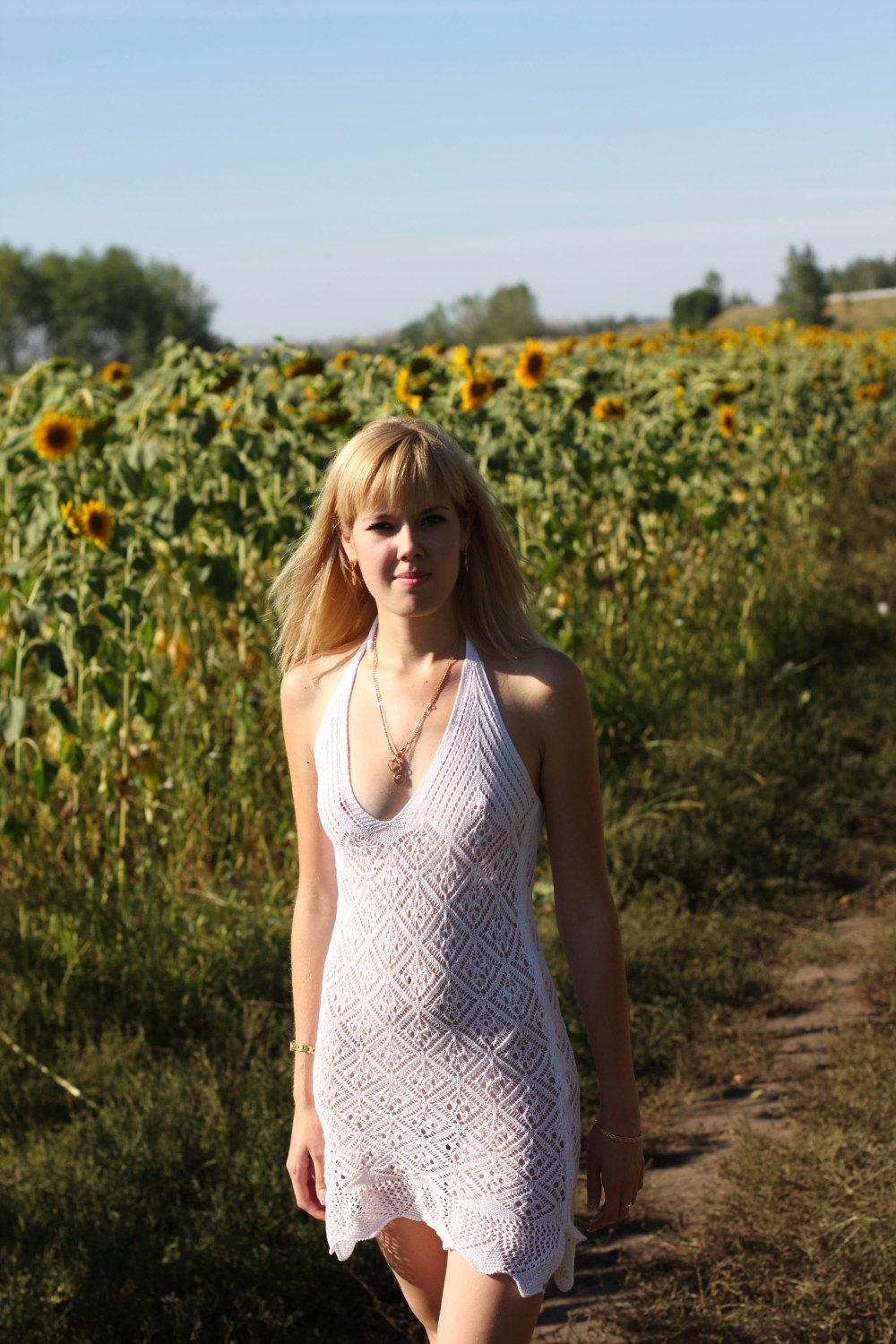 Femme dans une robe érotique