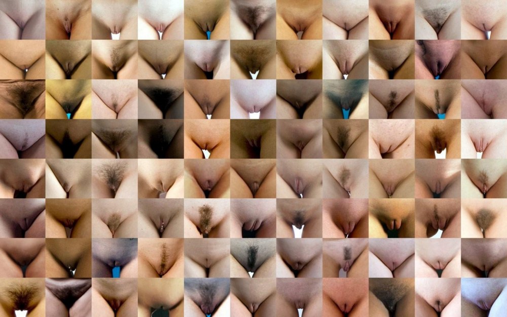 Différents vagin sont nus