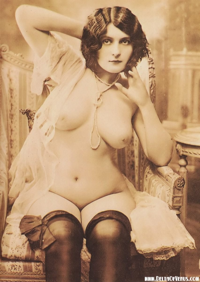 Pornographie rétro du 19e siècle lesbienne