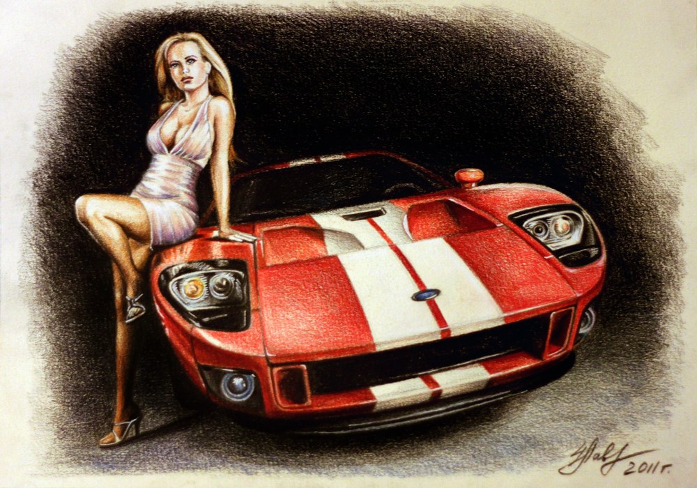 Porsche 911 Anime