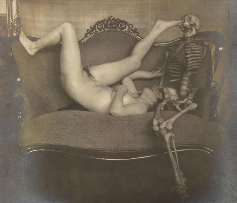 Dancer Burleska 19e siècle