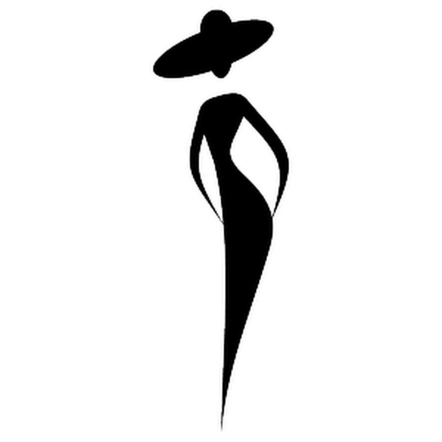 La silhouette du corps féminin