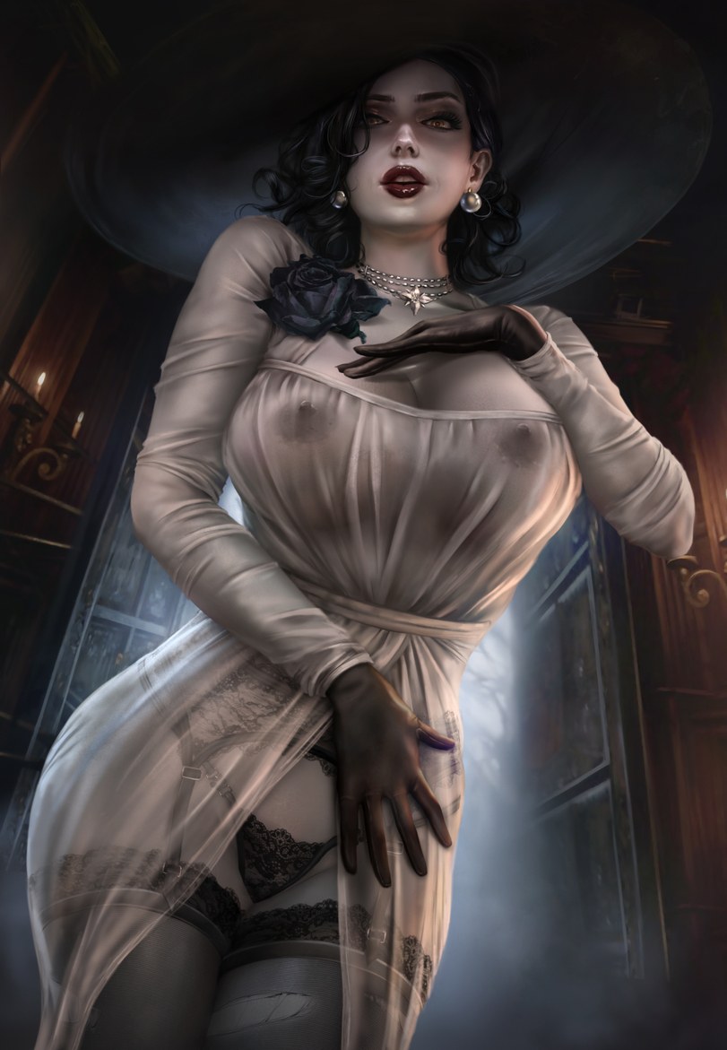 Resident Evil Village Lady DimitreScu Art