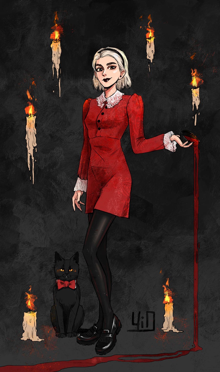 Aventure de l'âme effrayante de Sabrina
