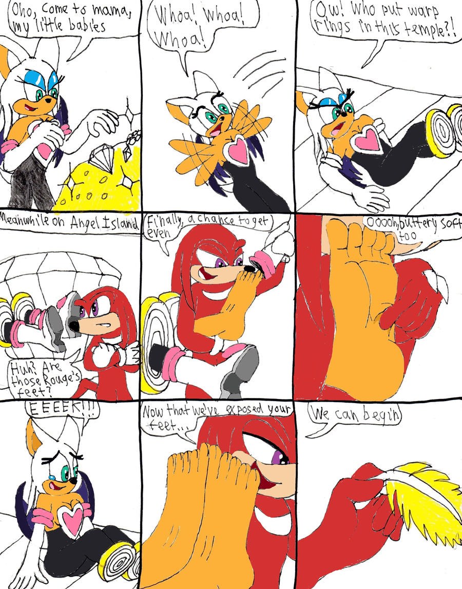 Tickle Comic Sonic