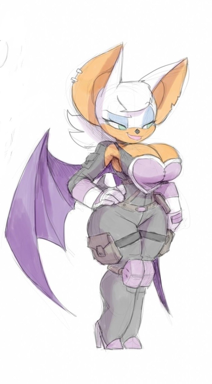 Sonic Ruzh Big poitrine