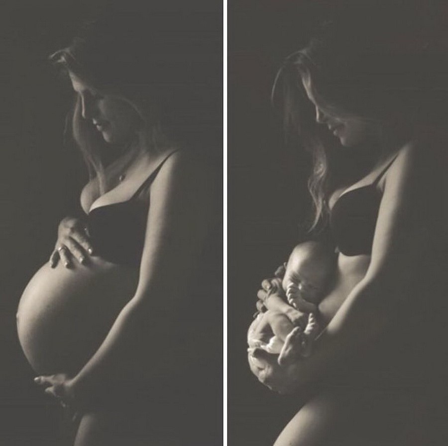 Collage enceinte