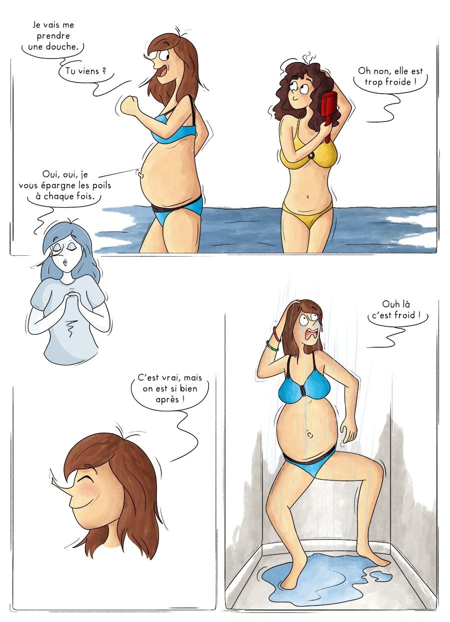 Abdomen après avoir accouché
