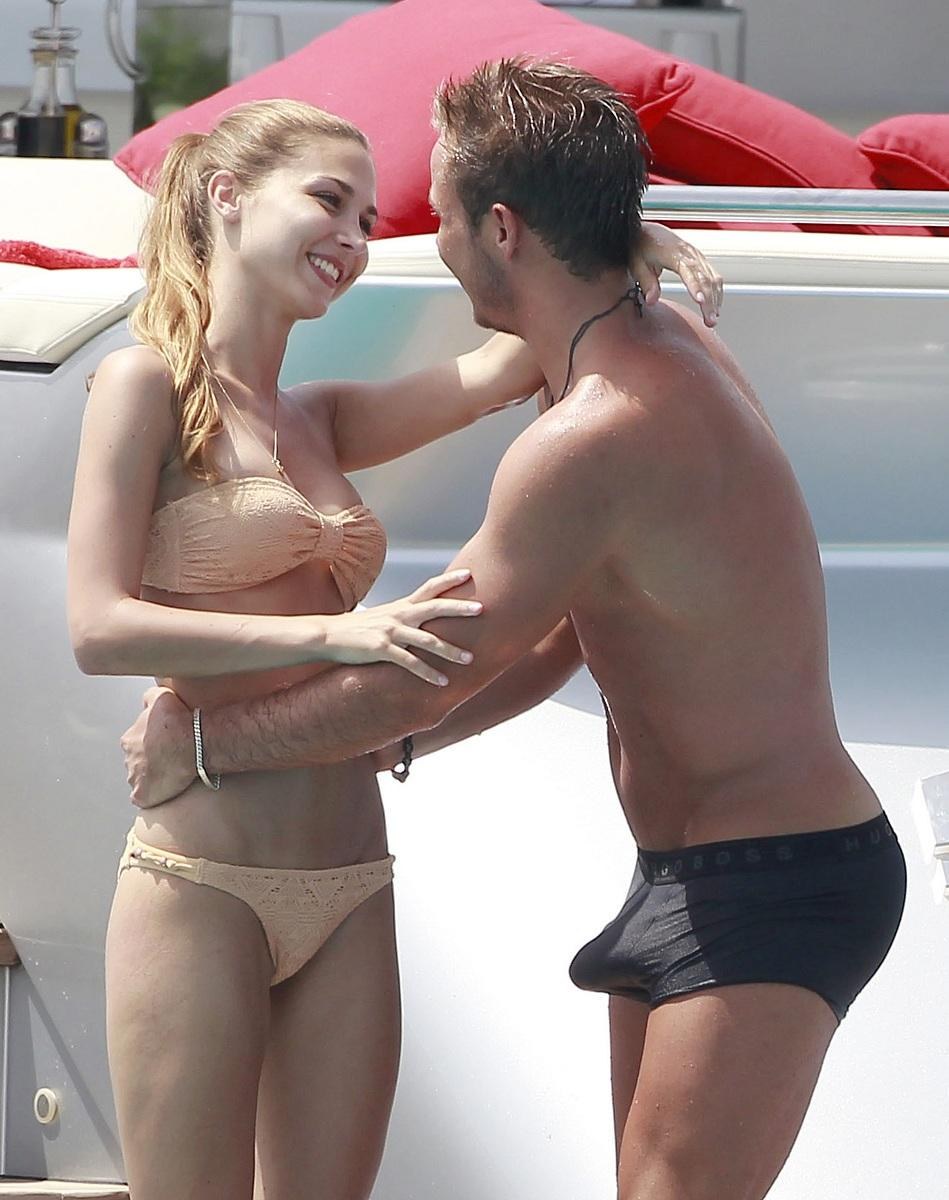 Mario Getz avec sa femme