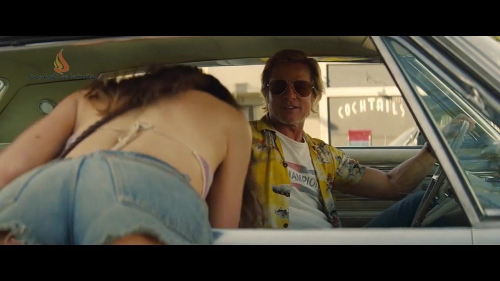 Une fois à Hollywood Margaret Kuely dans une voiture