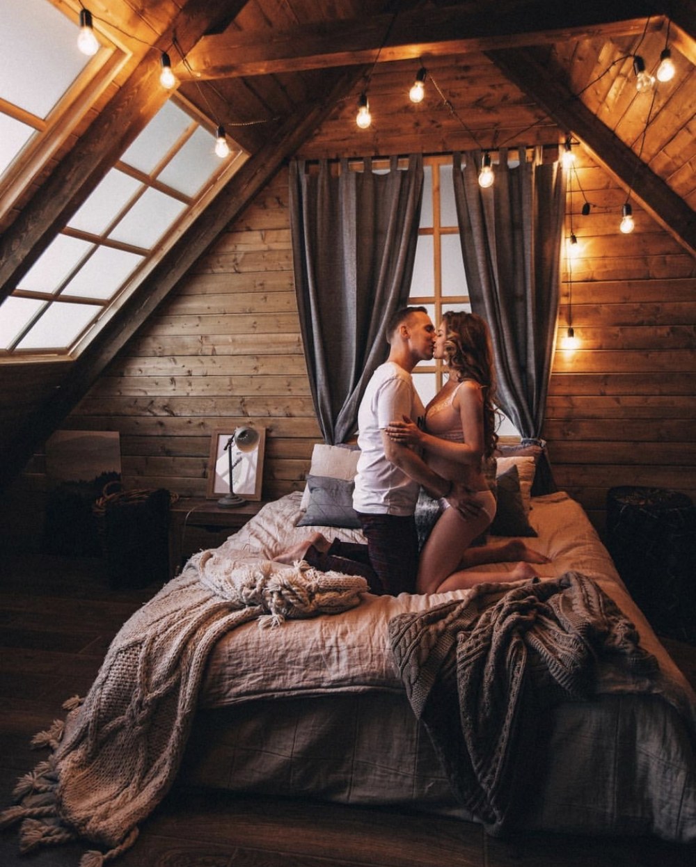 Chalet de studio photo