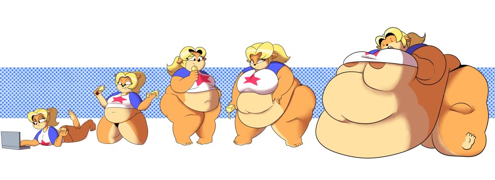 Gain de poids de Coco Bandicot