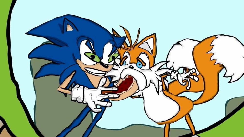 Talez chatouille Sonic