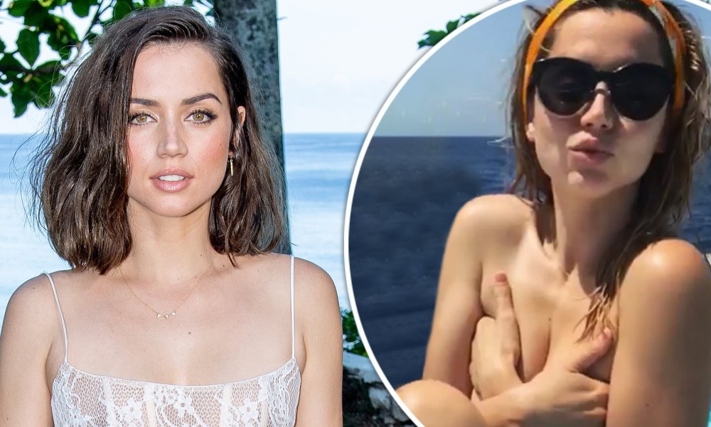 Ana de armas seins nus