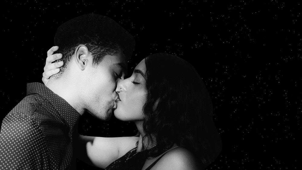 Un baiser passionné