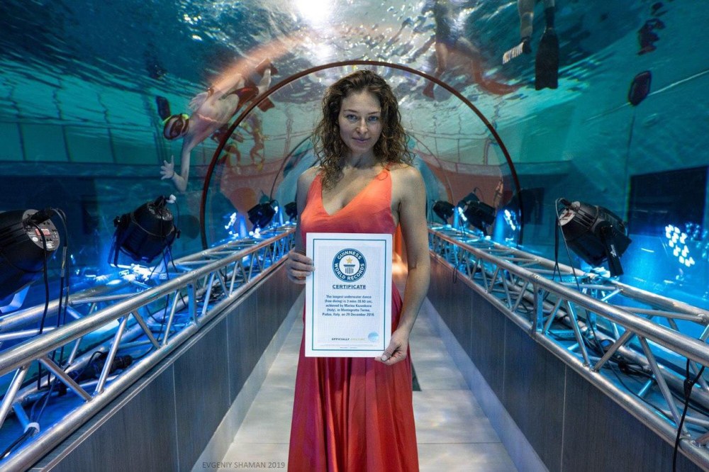 Actrice plongée Marina Kazankova