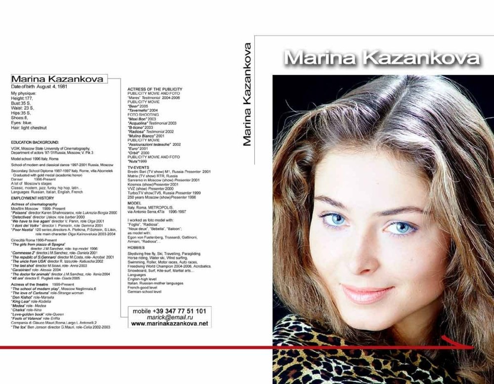 Kazankova Marina Pavlovna