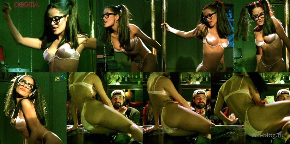 Salma Hayek nu dans les films