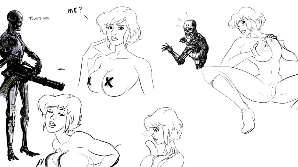 Terminator nu Hentai