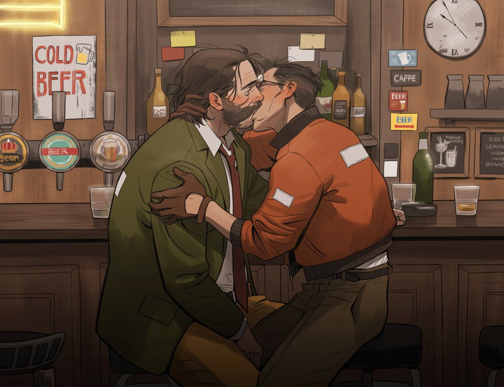 Harry Dubois et Kim Kitsuragi