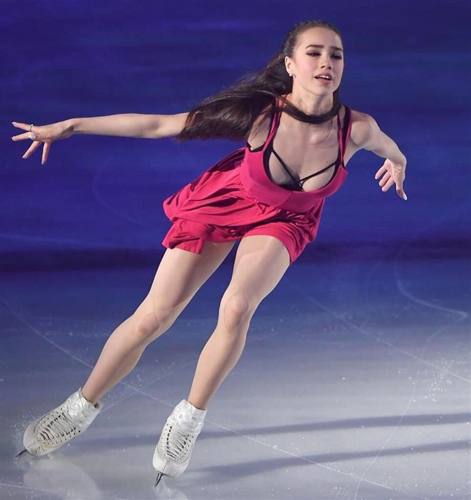 Le patineur Alena Zagitova