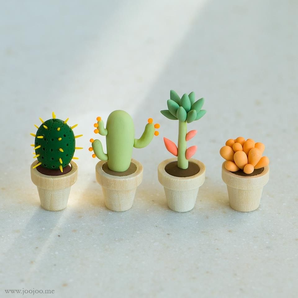 Cactus de la plastine