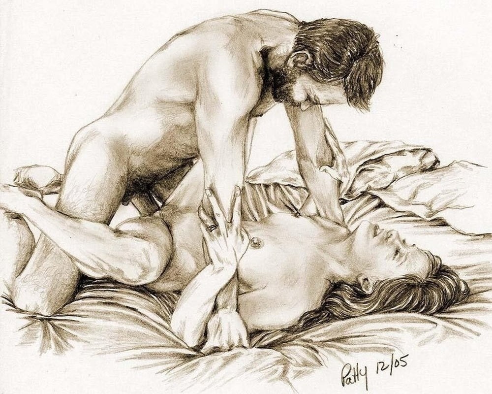 Dessins érotiques avec un crayon