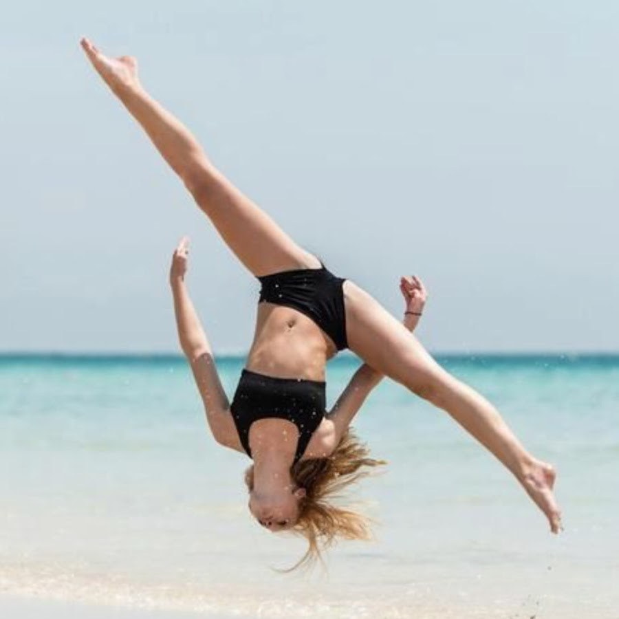 Gymnastes en mer