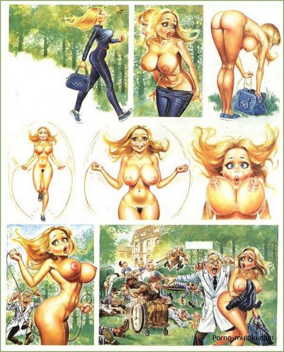 Bandes dessinées érotiques avec un Dolly blonde