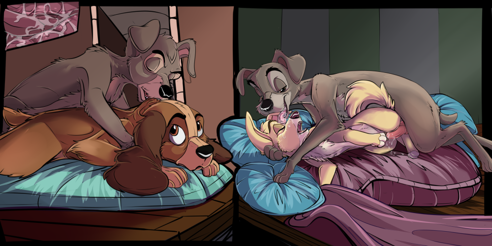 Lady and Tramp par Angel bdsm