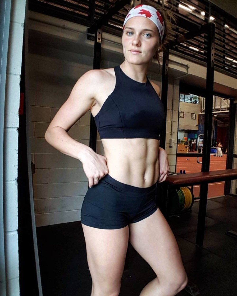 La presse abdominale d'Alisha Newman