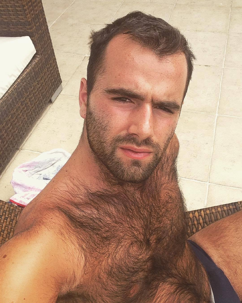 Grecs hommes poils