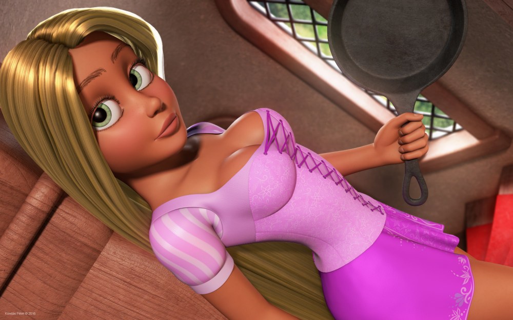 Vidéo Olga Rapunzel