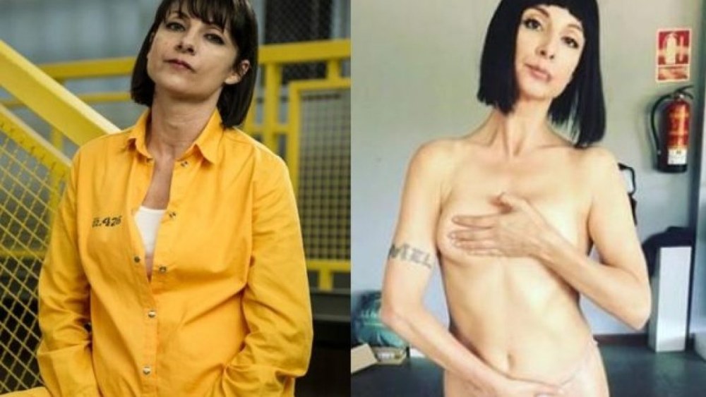 Actrice d'Ursula Korbero nue