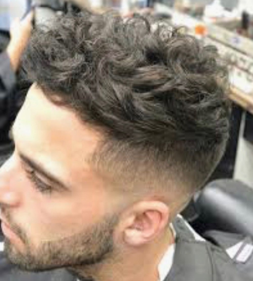 Quieff Curly