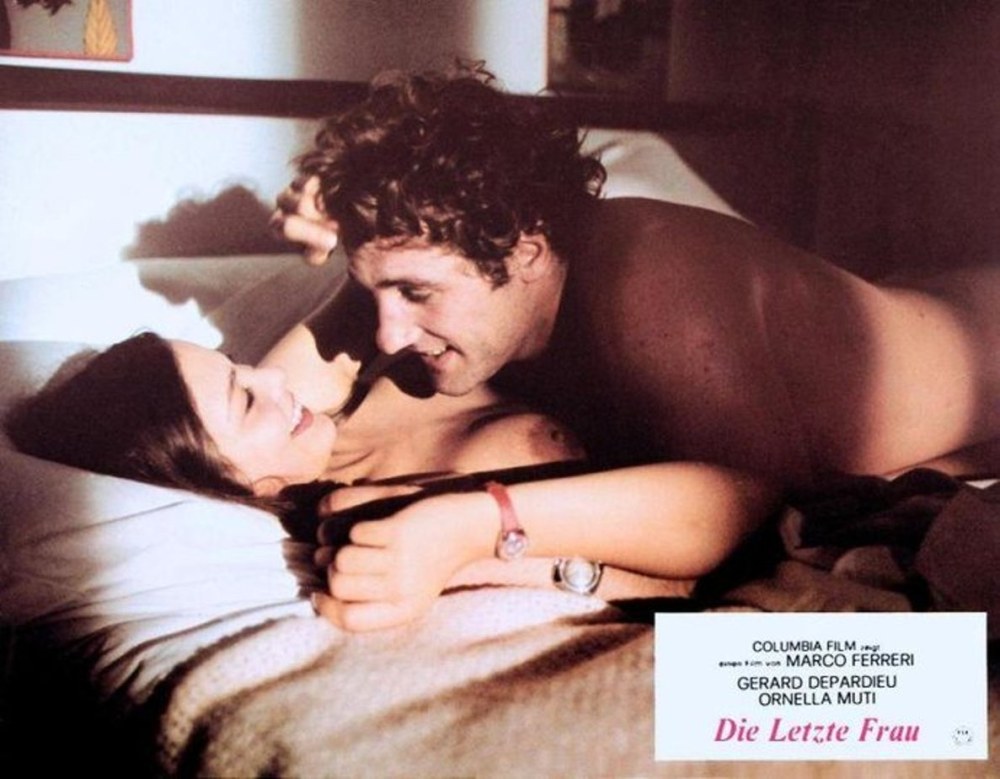 Ornella Muti et Gerard Depardieu dans le film The Last Woman