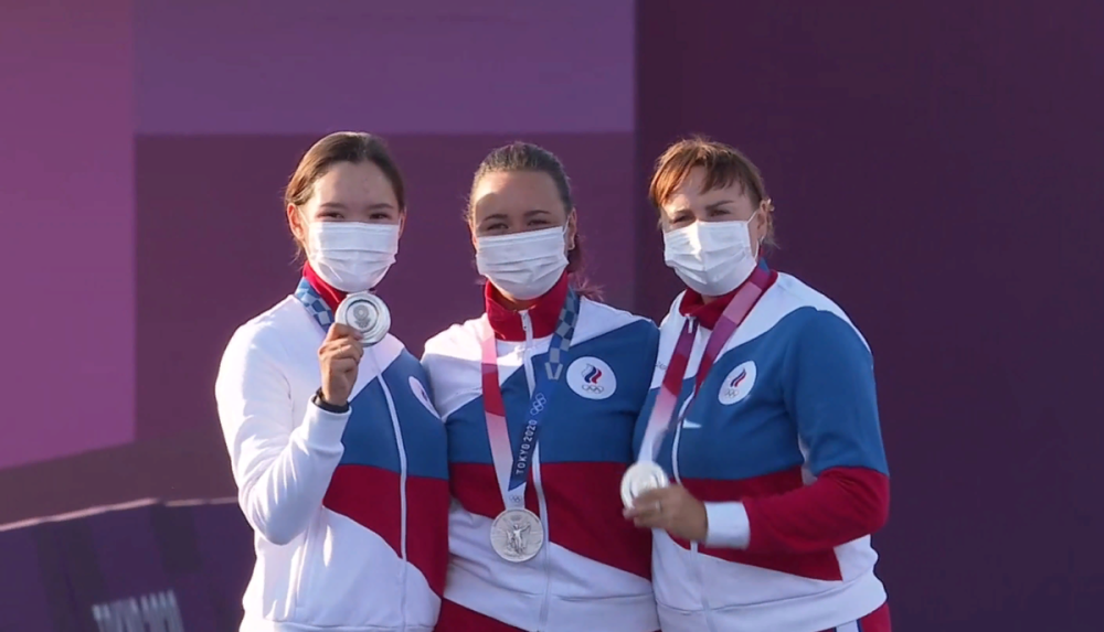 Vitalina Batsarashkina aux Jeux olympiques de Tokyo