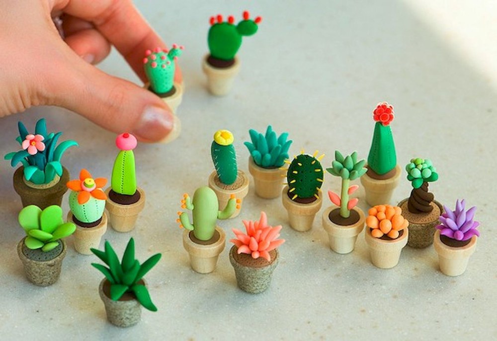 Cactus de la plastine