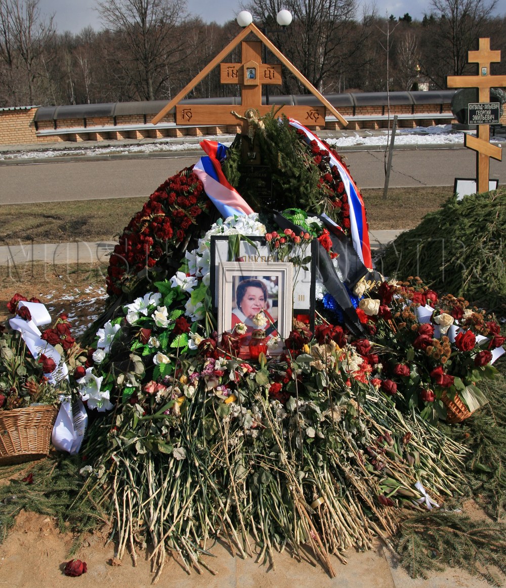 Natalia Krachkovskaya Grave du cimetière de Troekurovsky