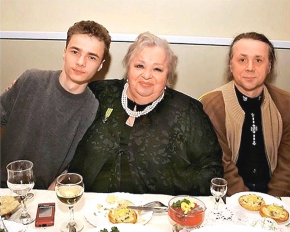 Krachkovskaya Natalia Son Vasily