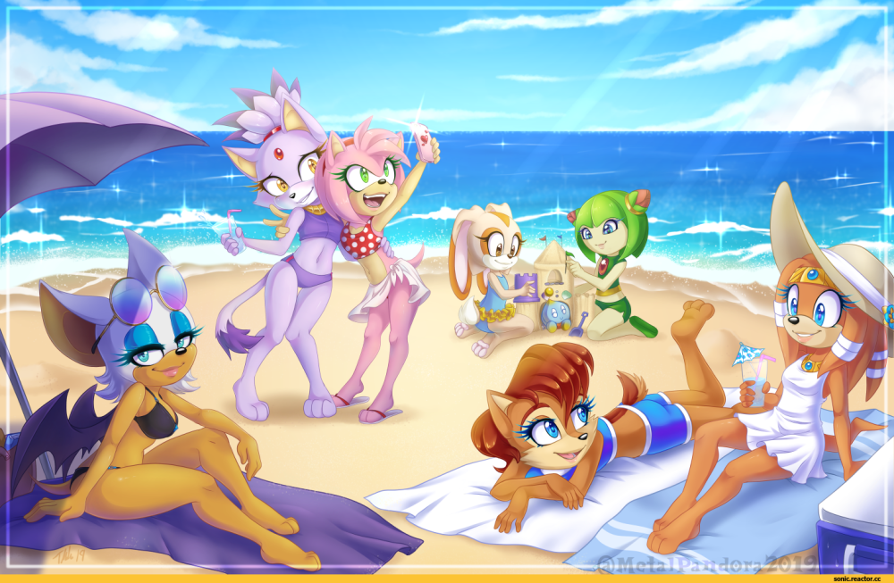 Blaise et Amy en maillot de bain