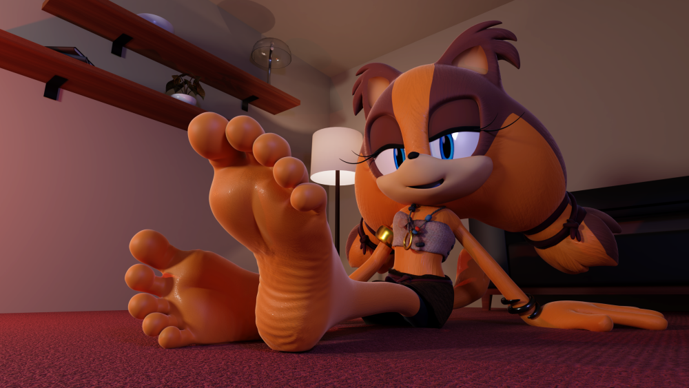 Styx chatouillant de Sonic 3D