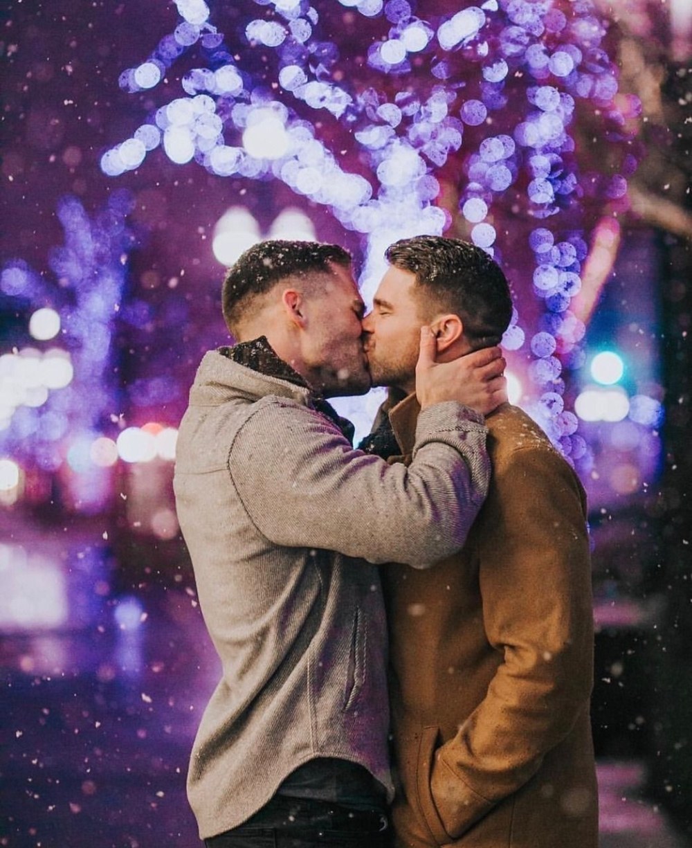 Baiser délicat