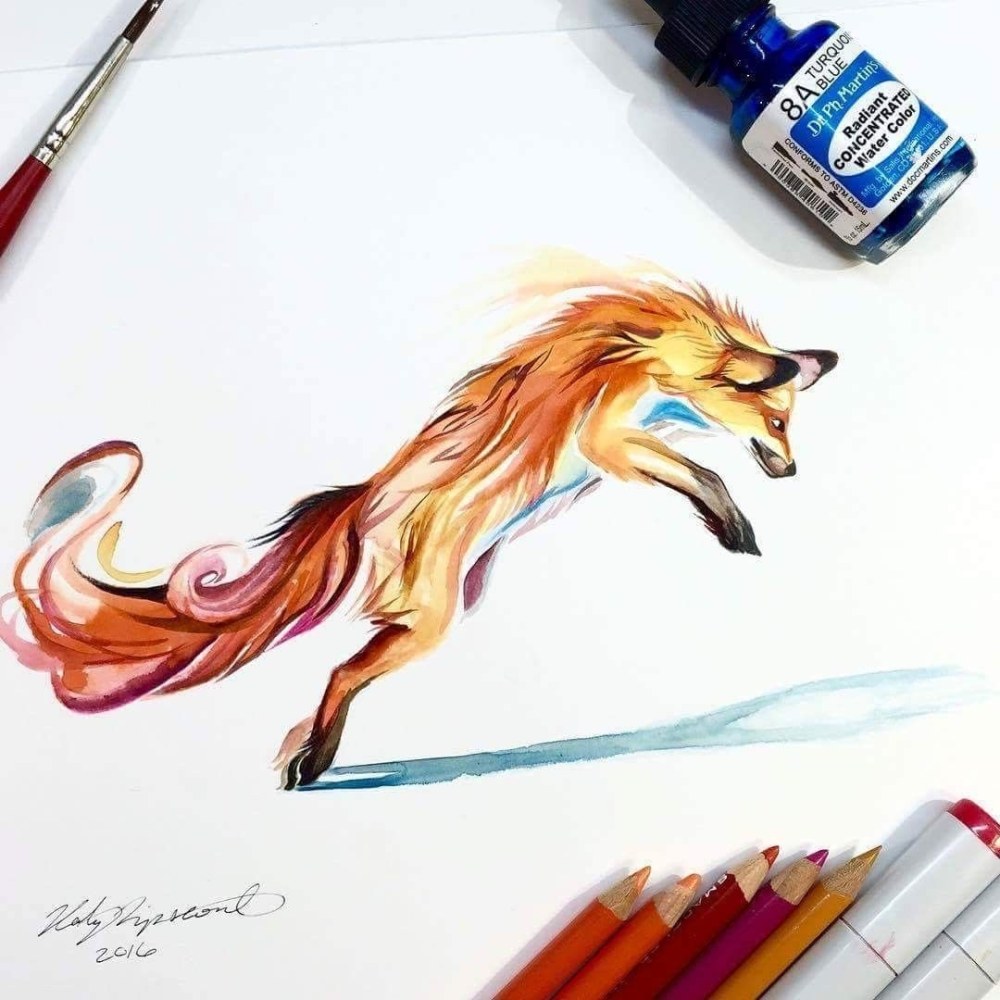 Jacquard Pattern Fox