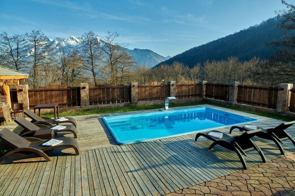 Chalet krasnaya polyana kedr